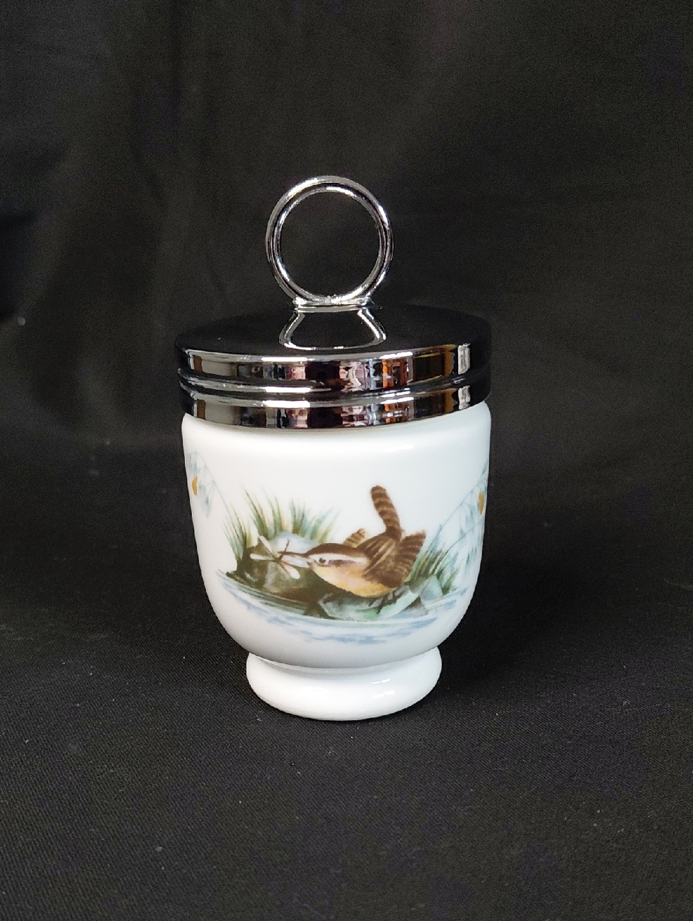 ROYAL WORCESTER "Birds" Egg Coddler